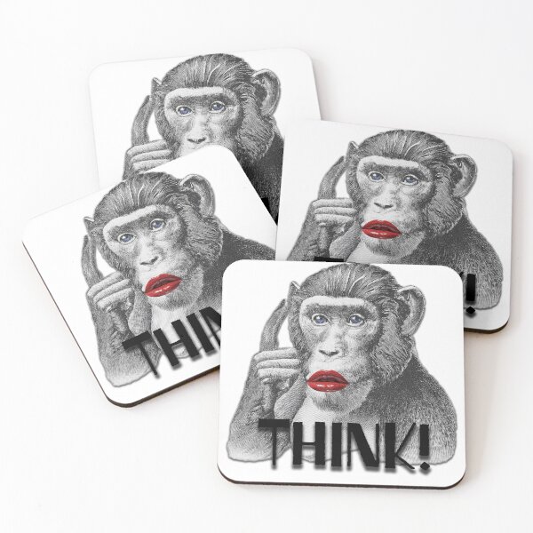Item preview, THINK MONKEY designed and sold by BIGPIX91011.