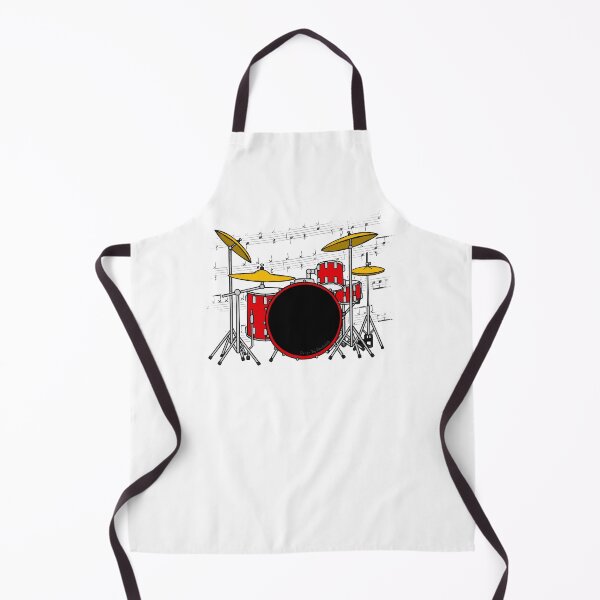 Item preview, Drum Kit Music Notation Drummer Musician designed and sold by doodlerob.
