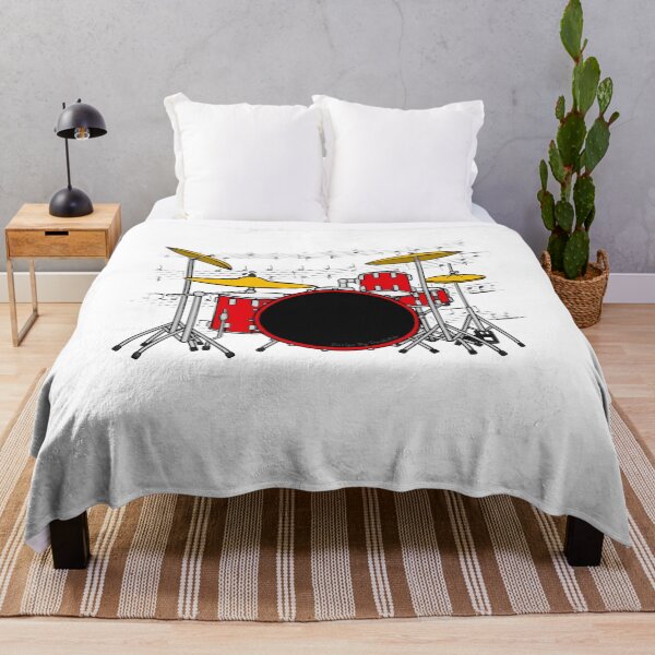 Item preview, Drum Kit Music Notation Drummer Musician designed and sold by doodlerob.
