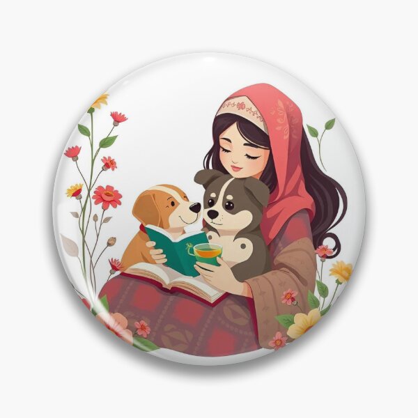 Item preview, Reading with pets designed and sold by BelovedExile.