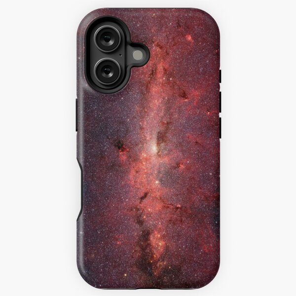 Item preview, Deep Space Galaxy Red iPhone & Samsung Phone Case designed and sold by joethecannon.
