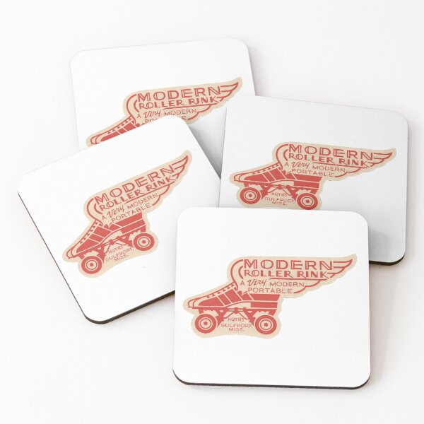 Item preview, Modern Roller Rink Gulfport Mississippi Roller Skating Rink Sticker Decal Label designed and sold by tislord.