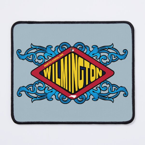 Item preview, Wilmington Nc emblem retro sign designed and sold by studioss76.