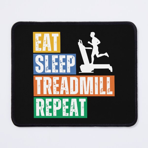 Item preview, Eat Sleep Treadmill Repeat - Motivational Inspirational Exercise Cardio Fitness Design designed and sold by Dmetalx Art Apparel.