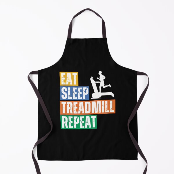 Item preview, Eat Sleep Treadmill Repeat - Motivational Inspirational Exercise Cardio Fitness Design designed and sold by Dmetalx Art Apparel.