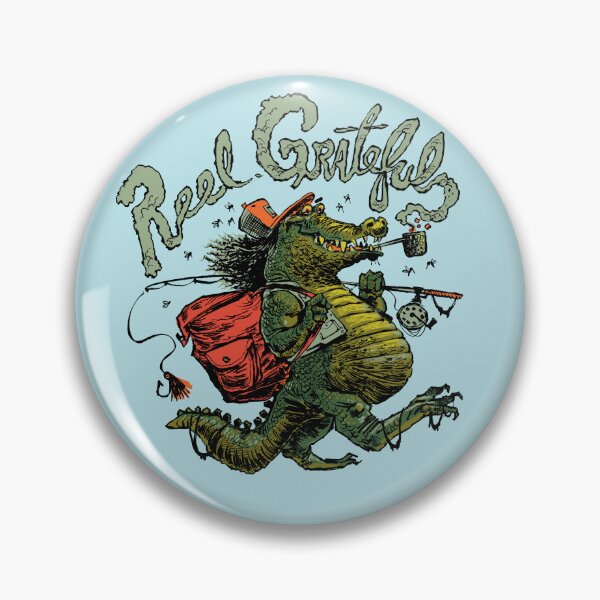 Item preview, Reel Grateful Gator designed and sold by TulpaPrints.