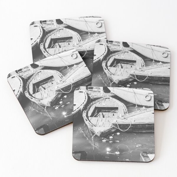 Item preview, Varanasi India Boats Ganges River designed and sold by SummerSoulCo.