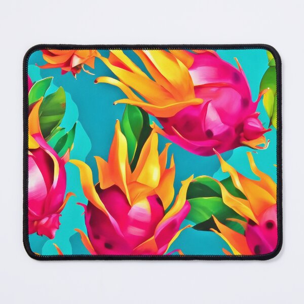 Item preview, Vibrant Dragoon Fruit Pattern designed and sold by Health And Fitness Posts e-Store.