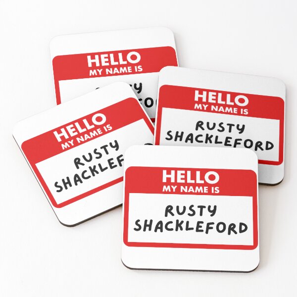 Item preview, Rusty shackleford designed and sold by GeekRagz.