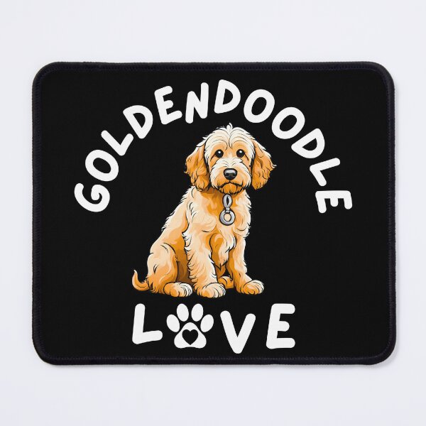 Item preview, Goldendoodle Love Cute Cartoon Miniature Dog Design designed and sold by Fredster1966.