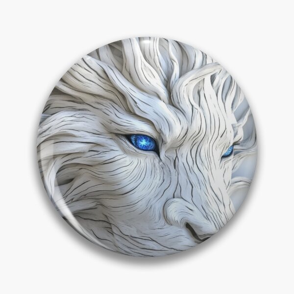 Item preview, A white artistic illustration of the face of a blue olive tree seen in profile. designed and sold by JOTAMIKE.