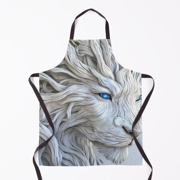Item preview, A white artistic illustration of the face of a blue olive tree seen in profile. designed and sold by JOTAMIKE.