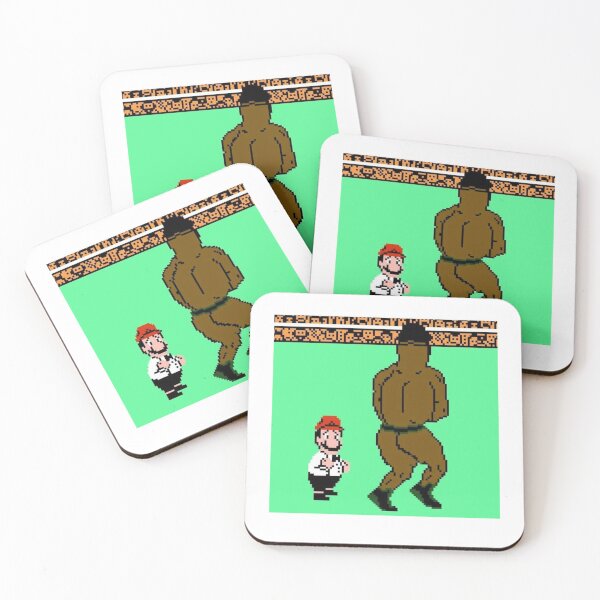 Item preview, Mike Tyson's pixeleted punch out designed and sold by CoalSpeaker.