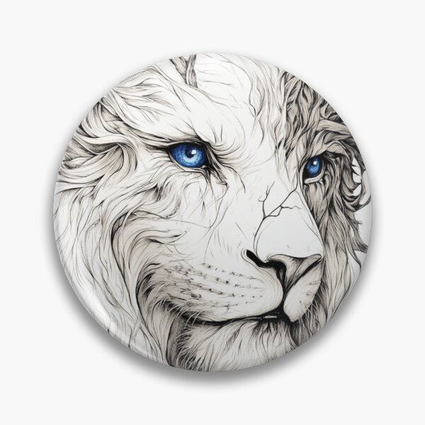 Item preview, A white artistic illustration of the face of a blue olive tree seen in profile. designed and sold by JOTAMIKE.
