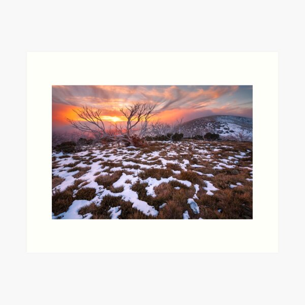 Item preview, Mt Hotham Early Winter Sunset, Australia designed and sold by Michael Boniwell.