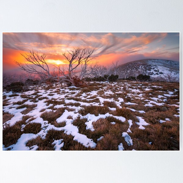 Item preview, Mt Hotham Early Winter Sunset, Australia designed and sold by Michael Boniwell.