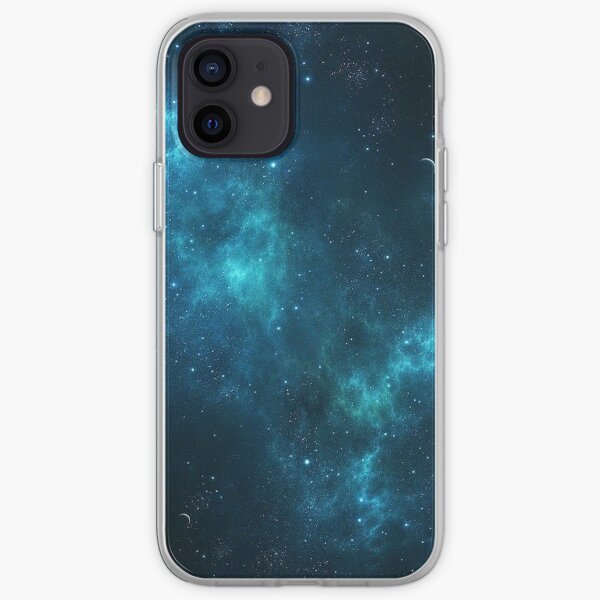Deep Space Galaxy Blue iPhone & Samsung Phone Case iPhone Soft Case