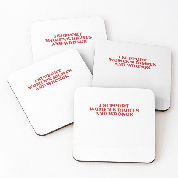 Item preview, I Support Women's Rights And Wrongs Y2k Aesthetic designed and sold by TGonlinestore.