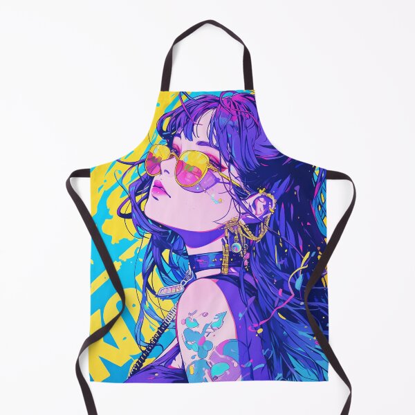 Item preview, Colorful girl anime designed and sold by iWallGlow.