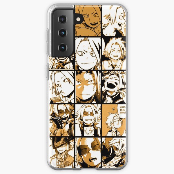 BNHA Kaminari Denki collage Samsung Galaxy Soft Case