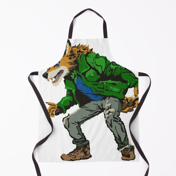 Item preview, Fox Thug Looking Guy in Green & Blue designed and sold by KlakkDrawsStuff.