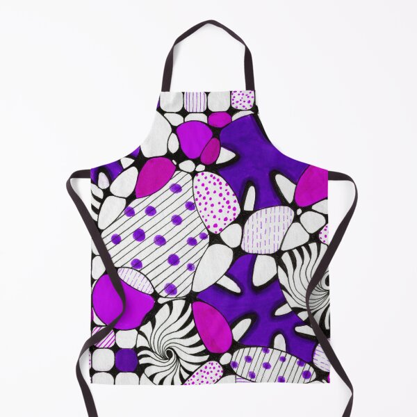 Item preview, Abstract Geometric Pattern Art - Pink Purple designed and sold by thecolorbirdie.
