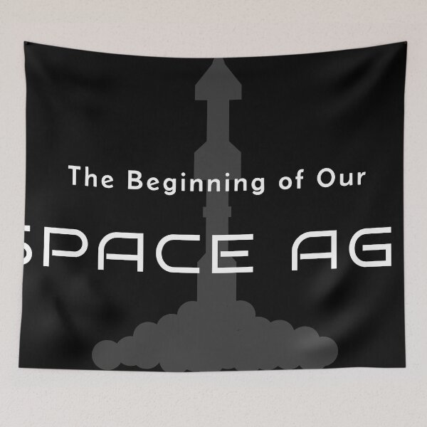 Item preview, Beginning of Our Space Age designed and sold by ZenZero88.