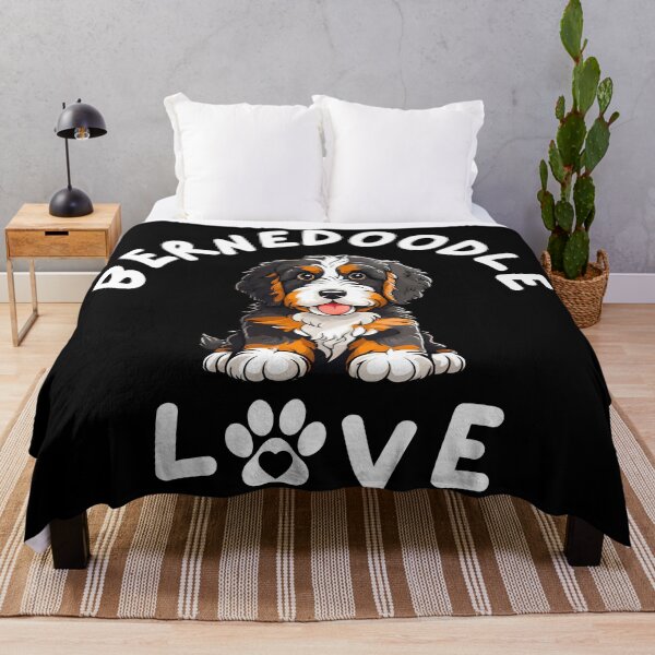 Item preview, Bernedoodle Love Cute Cartoon Dog Design designed and sold by Fredster1966.