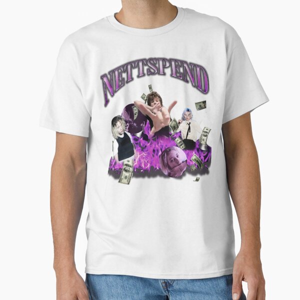 Nettspend Tシャツ merch Nettspend Logo Yooo T-shirt Tee Tour Merch Yooo | Y2K