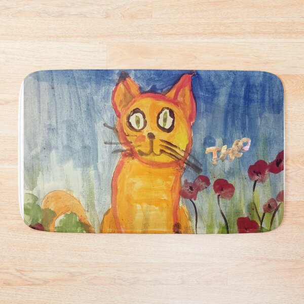 Artikelvorschau, Theo Alford: Katze im Mohnfeld entworfen und verkauft von SplashAndShape.