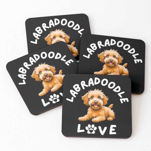 Item preview, Labradoodle Love Cute Cartoon Dog Design designed and sold by Fredster1966.