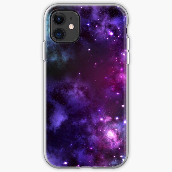 Deep Space Galaxy Purple iPhone & Samsung Phone Case iPhone Soft Case
