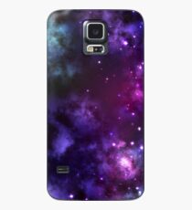 Deep Space Galaxy Lila iPhone & Samsung Handytasche Hülle & Klebefolie für Samsung Galaxy