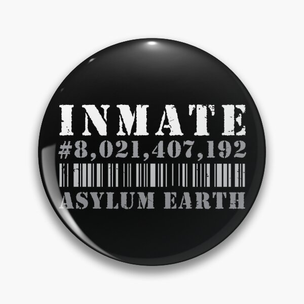 Item preview, INMATE ASYLUM EARTH PRISONER designed and sold by Madjack Tees Kiwi SuperStore.