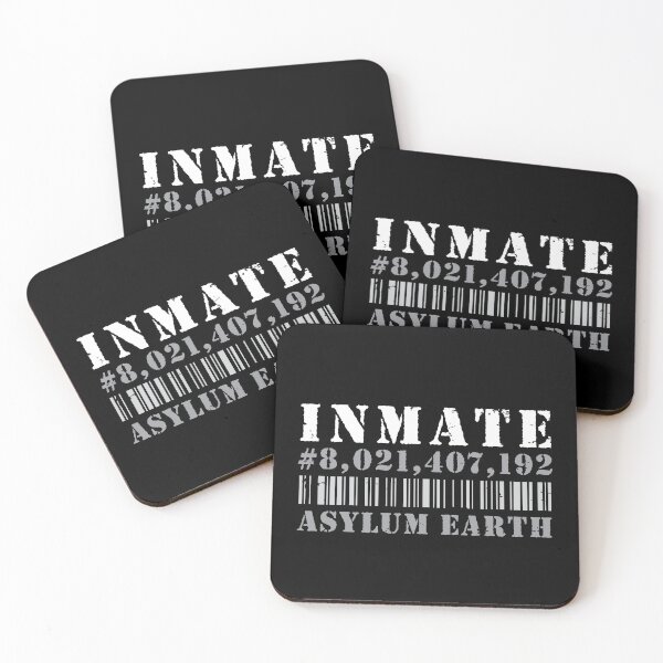 Item preview, INMATE ASYLUM EARTH PRISONER designed and sold by Madjack Tees Kiwi SuperStore.