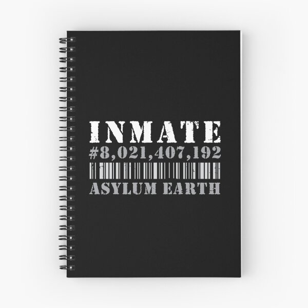 Item preview, INMATE ASYLUM EARTH PRISONER designed and sold by Madjack Tees Kiwi SuperStore.
