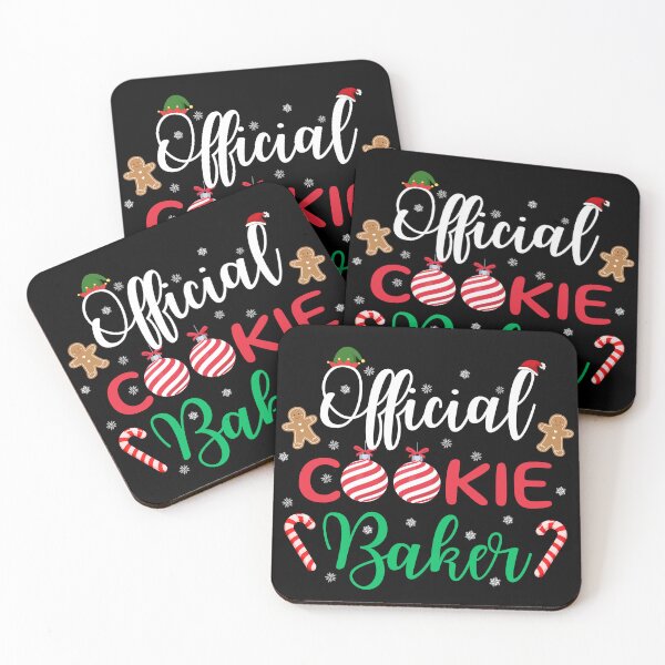 Item preview, Official Cookie Baker Funny Christmas Couples Matching Gift For Men Women designed and sold by Dabbing Turtle Designs.