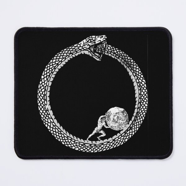 Item preview, Sisyphus and the Ouroboros designed and sold by SilverAIShop.