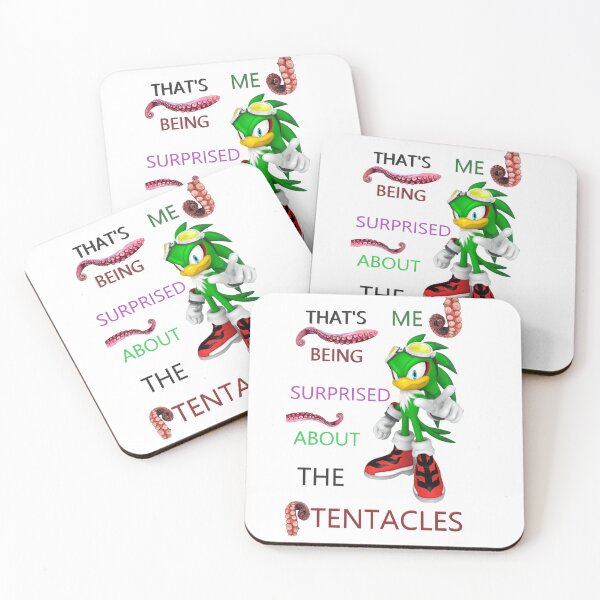 Item preview, Jet the Hawk "that's me being surprised about the tentacles" designed and sold by ThistleA.