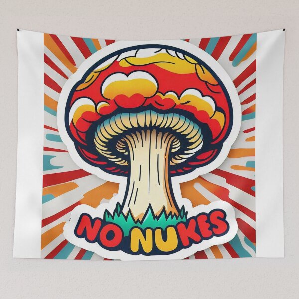 Item preview, NO NUKES designed and sold by likbatonboot.