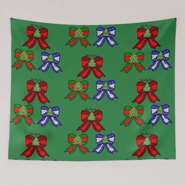 Item preview, Christmas Tree Bows designed and sold by BluePhoenixCat.
