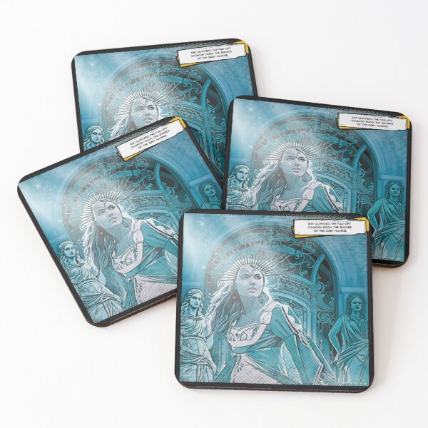 Item preview, She Glimpsed the Far-Off Country designed and sold by Nicola Delacoeur.