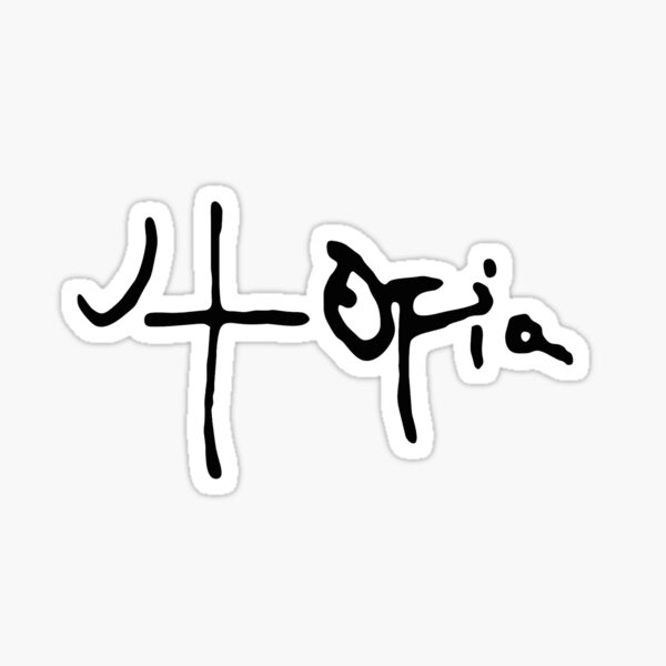 Item preview, Utopia Sticker designed and sold by SilverAIShop.