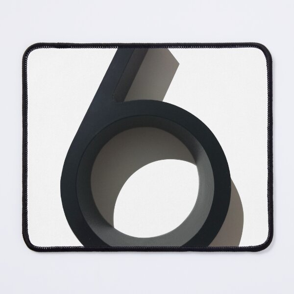 Item preview, house number 6 sticker designed and sold by carlarmes.