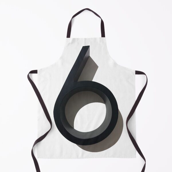 Item preview, house number 6 sticker designed and sold by carlarmes.