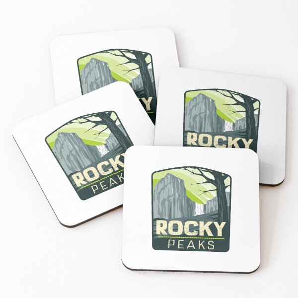 Item preview, Rocky Peaks design for outdoor enthusiasts and mountain lovers  designed and sold by Bacibooks.