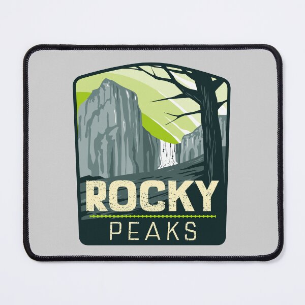 Item preview, Rocky Peaks design for outdoor enthusiasts and mountain lovers  designed and sold by Bacibooks.