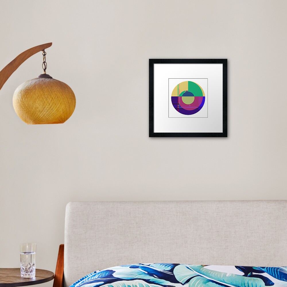 Item preview, Framed Art Print designed and sold by Quantrian.