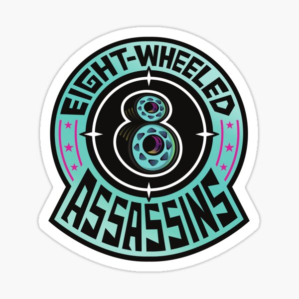 Item preview, !!!8 Wheeled Assassins Merch **USE THIS ONE** designed and sold by SJRD.