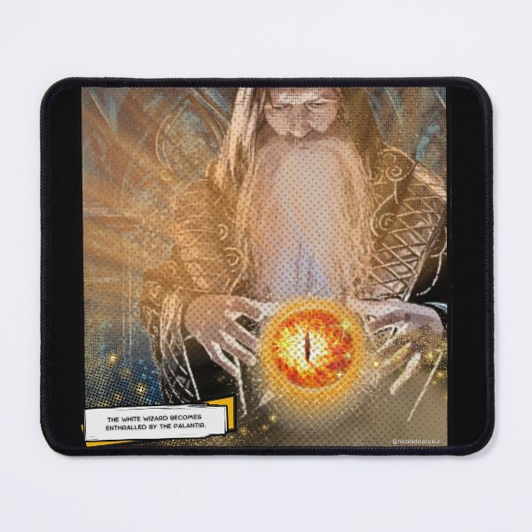 Item preview, The White Wizard Becomes Enthralled designed and sold by Nicola Delacoeur.